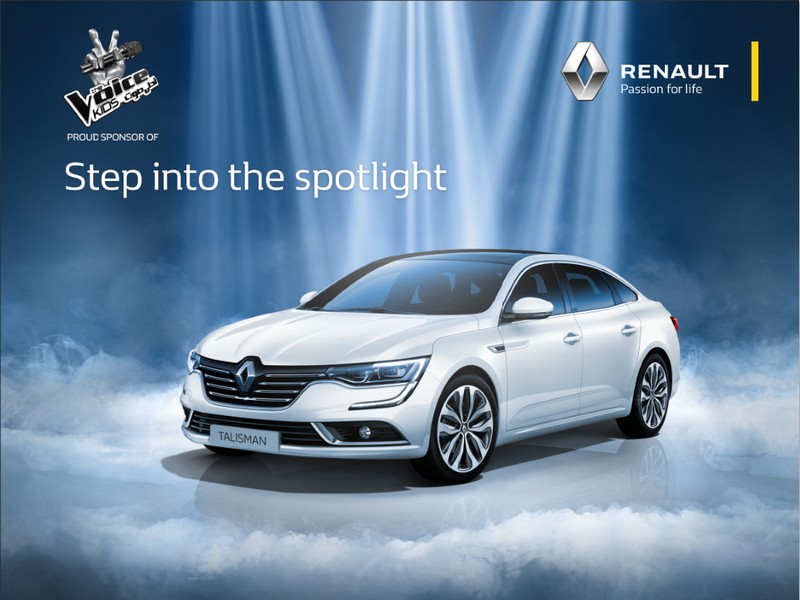 Renault Middle East is Proud Sponsor of The Voice Arabia and  The Voice Kids